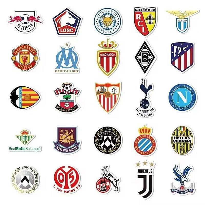 Nba & FFootball League Clubs Team Sticker 5