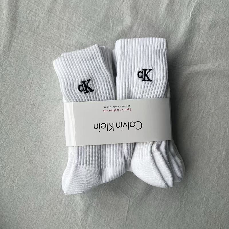 Ck 6 Pacs One Set Socks 3