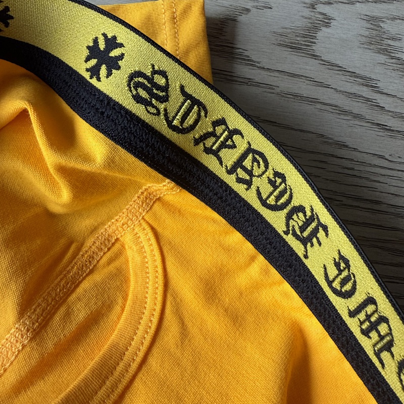 Chr Hearts New Underwear Boxer Brief Yellow Long & Short ——perfect Quality 5