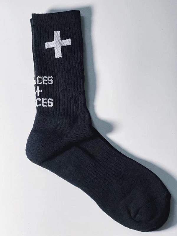 P + Face Towel Socks 10