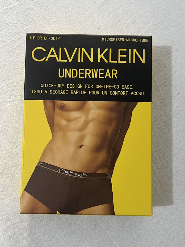 Ck Underwear Yellow Box