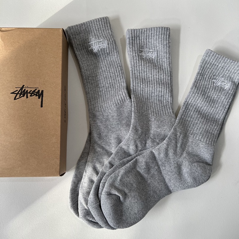 Stu Socks With Box 3pac A Set 4
