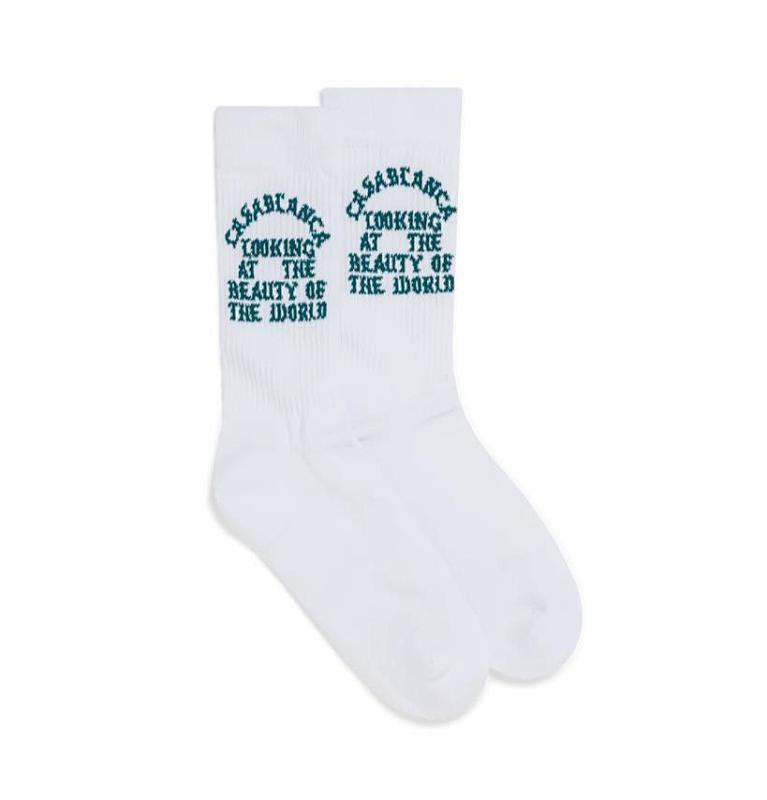 Casablanca Casa Towel Socks -Beauty Of The World Socks