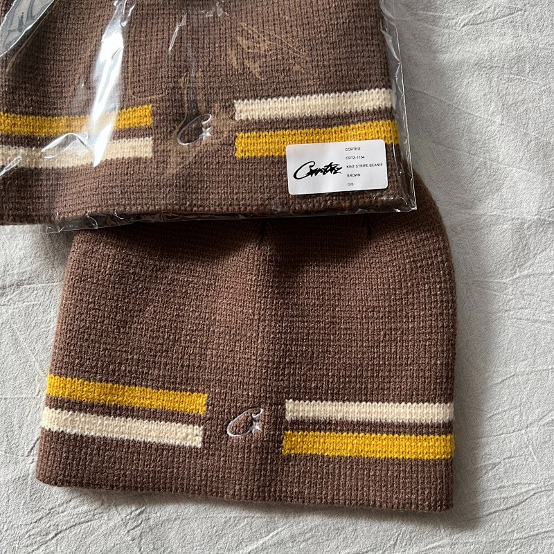 Co Knit Stripe Beanie 8