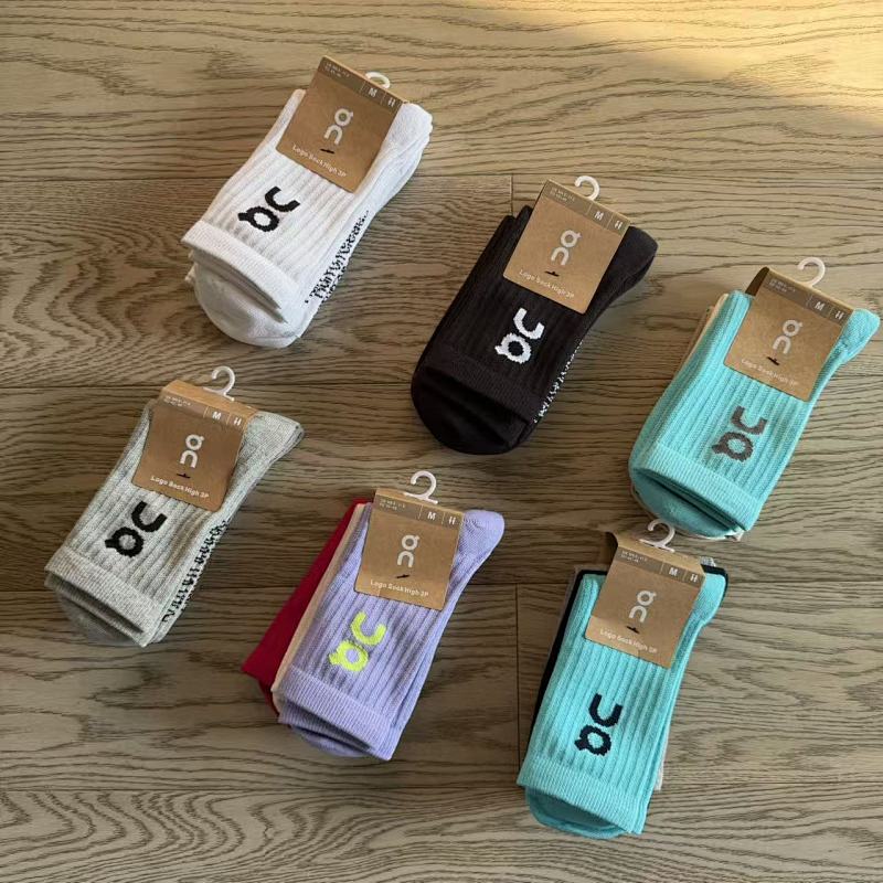 On Socks Sock 3 Pacs A Set