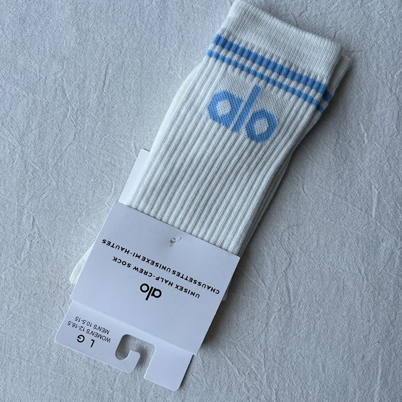 Al Unisex Half-crew Towel Socks 6