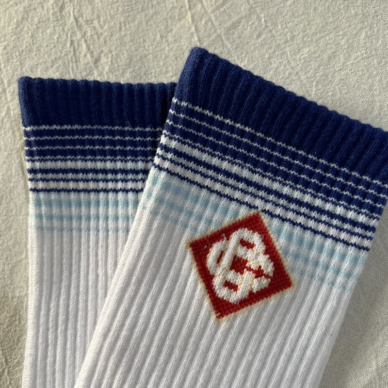 Blue Fade Socks 3