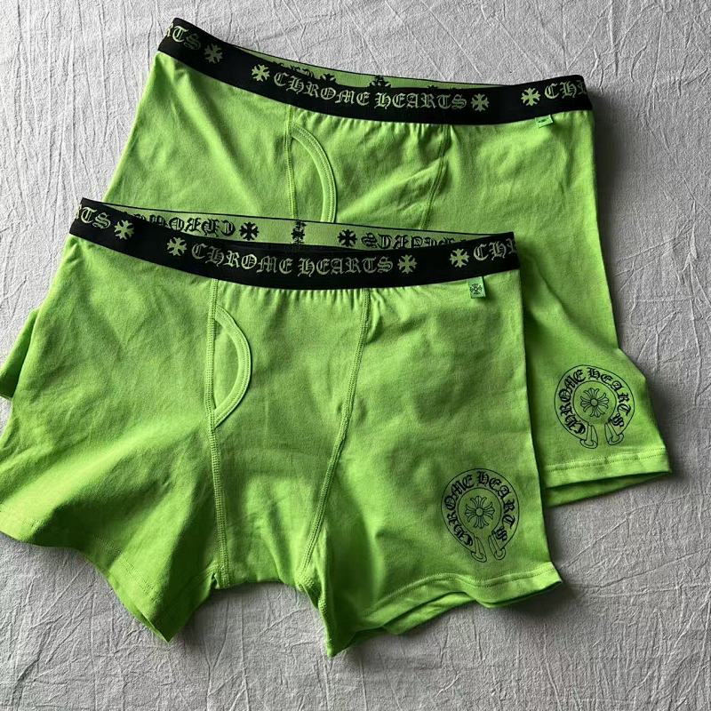 Chr Hearts New Underwear Boxer Brief Green Long & Short ——perfect Quality 9