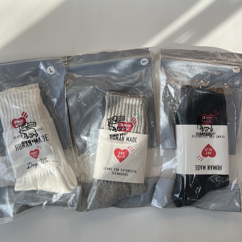 Human Made Low Cut Towlel Socks With Original Package 2