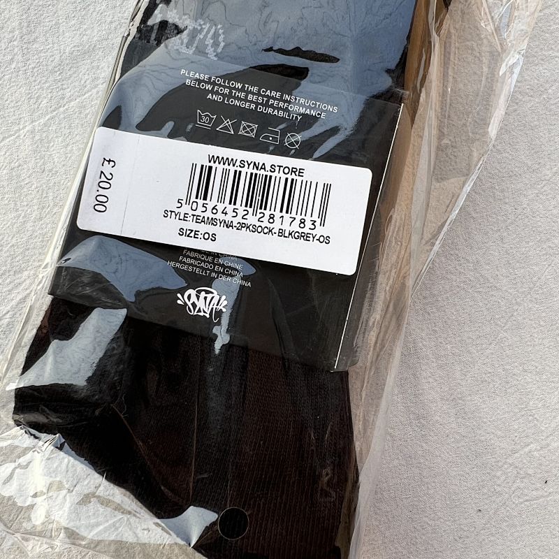 Synaworld 1:1 2paris Towel Sock With Original Packaging 8