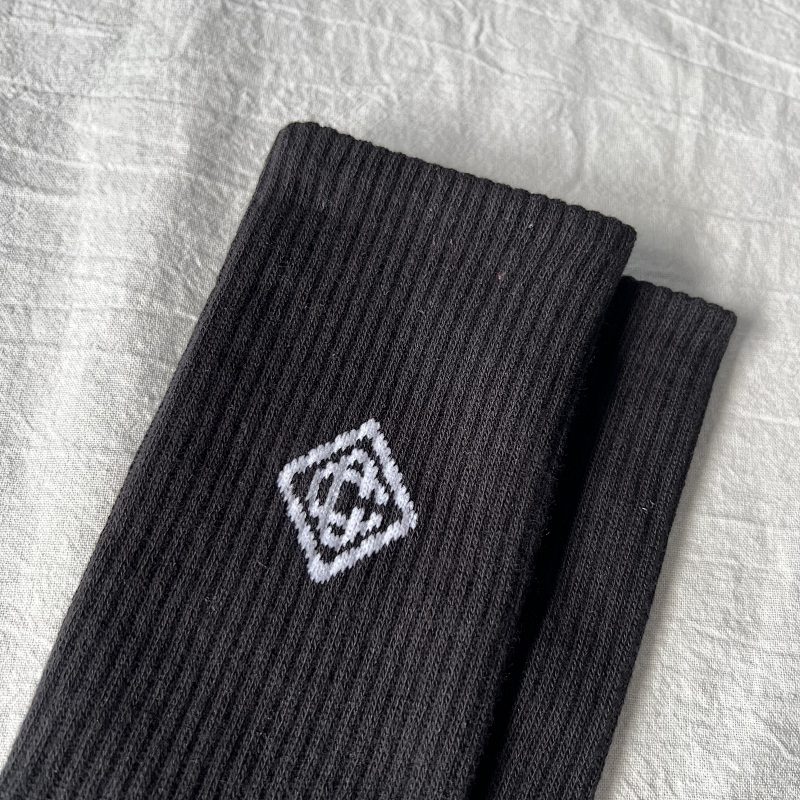 Casablanca Monogram Logo Dress Socks 9