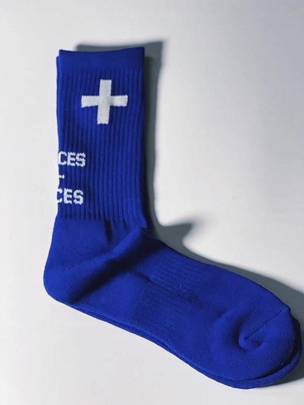 P + Face Towel Socks 8