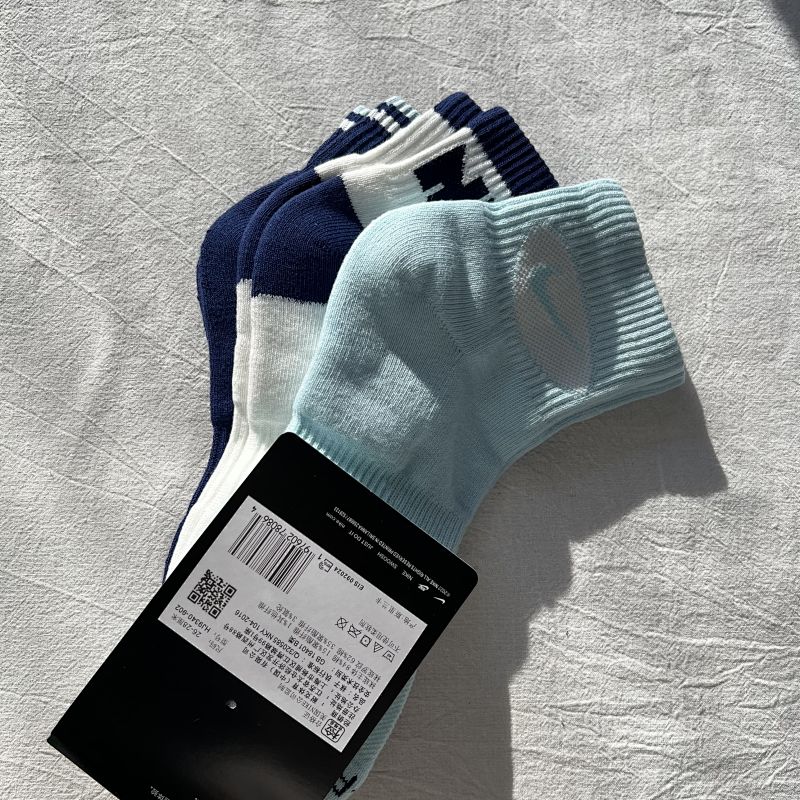 3 Pairs One Set Towel Bottom Socks 8