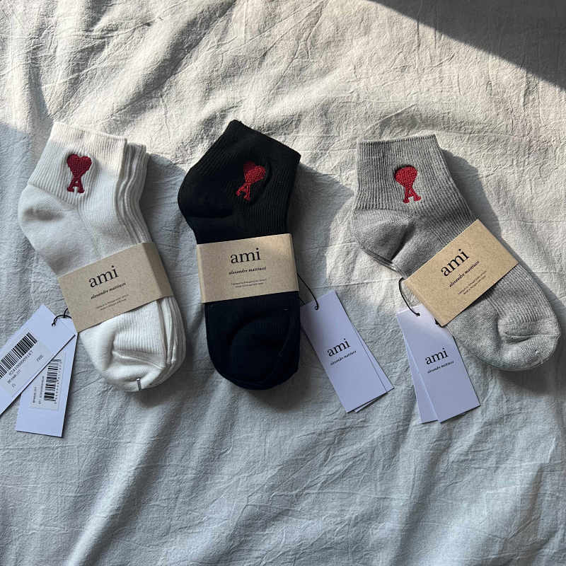 3 Pair A Set Ami Socks 4