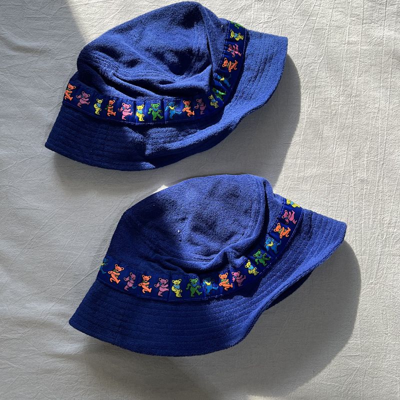 Bucket Hat Blue Bear 4