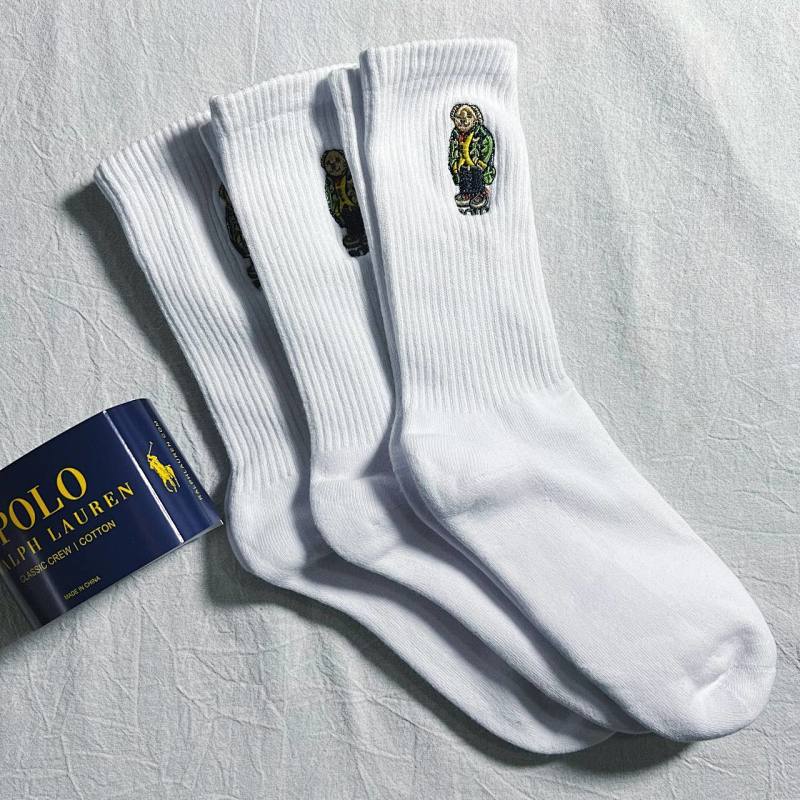 Pl Bear Towel Socks 100% Cotton 3
