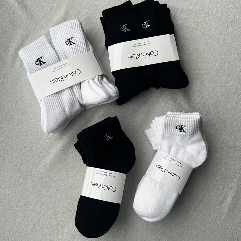 Ck 6 Pacs One Set Socks