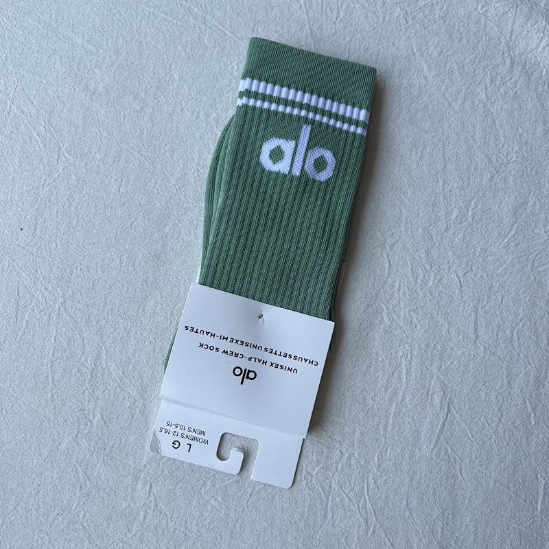 Al Unisex Half-crew Towel Socks 9