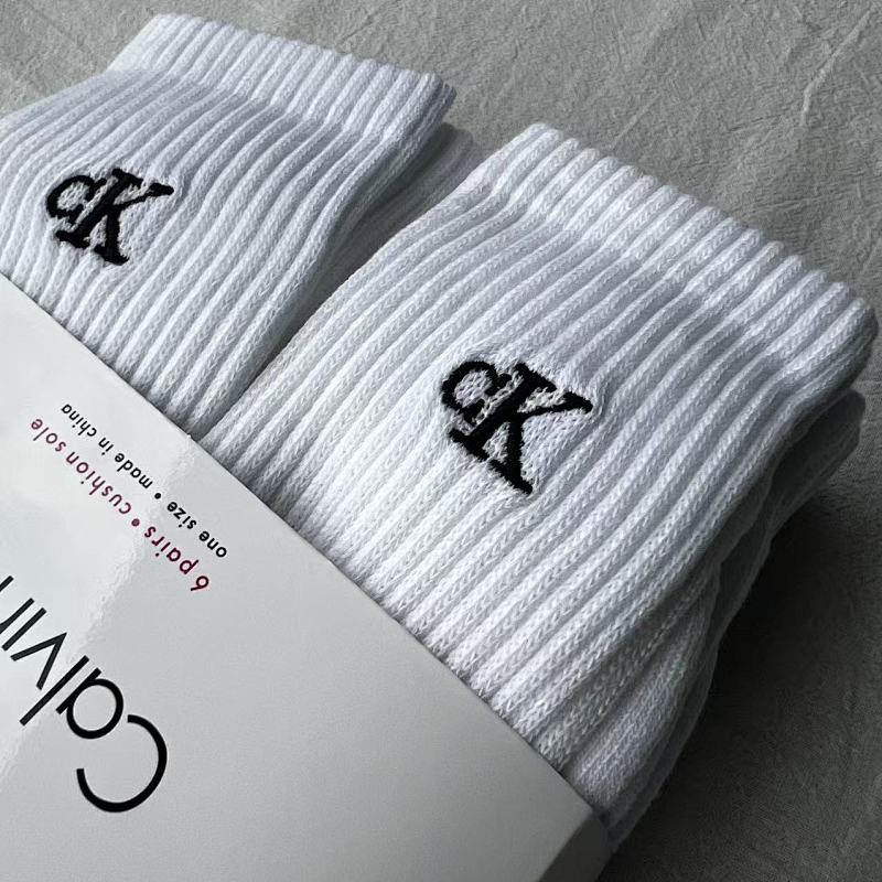 Ck 6 Pacs One Set Socks 5