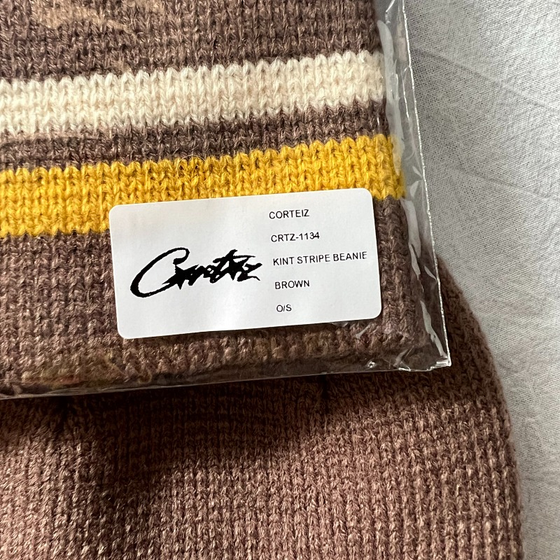 Co Knit Stripe Beanie 7