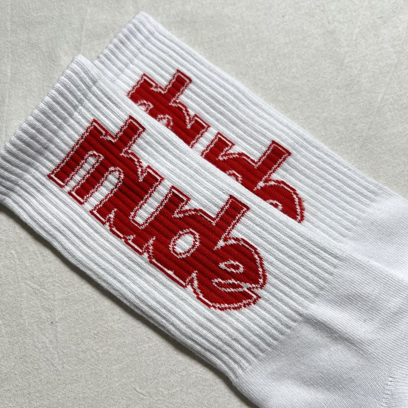 Rhude Ski Club Towel Socks 2025 3