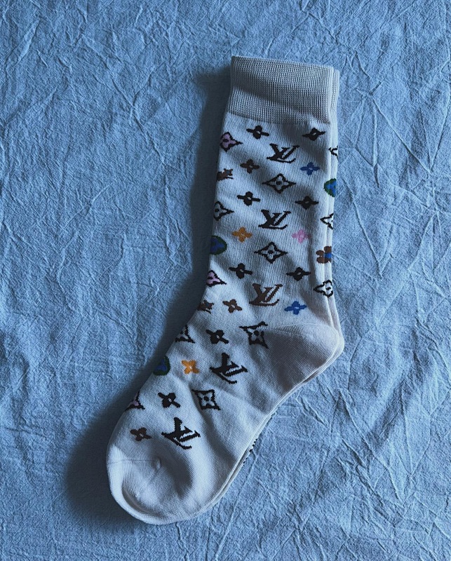Color Socks Man And Woman Size 11