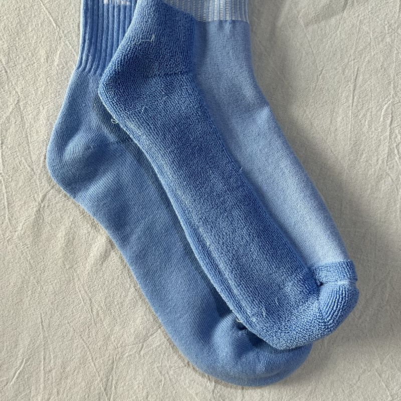 Blue Casablanca Casa Towel Socks -Beauty Of The World Socks 4