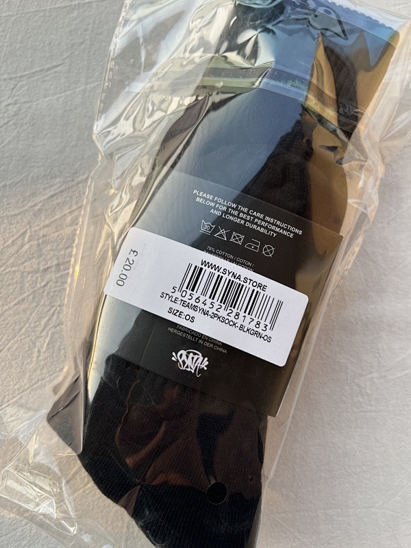 Synaworld 1:1 2paris Towel Sock With Original Packaging 10