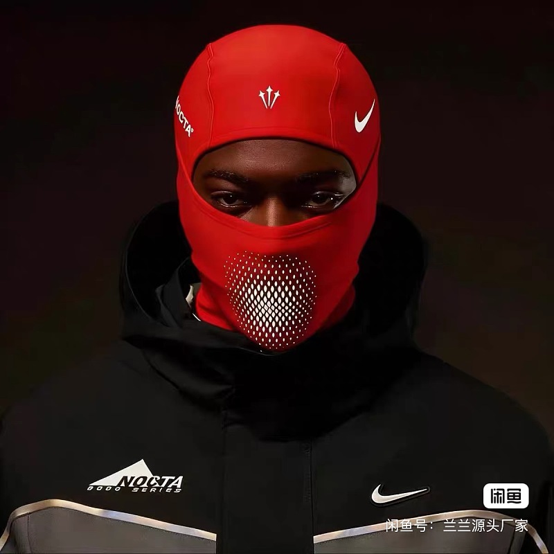 3M Red Relective NKxNOTCA Drake Balaclava With Packaging Bag