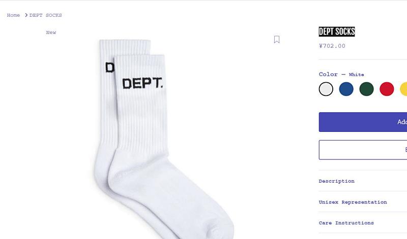Dept Socks 10