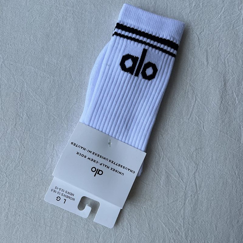 Al Unisex Half-crew Towel Socks 3