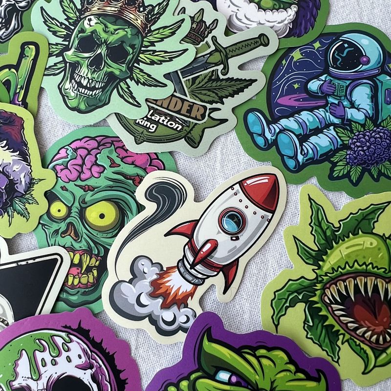 Sticker For Refrigerator /ipone/ Luggage And More 2