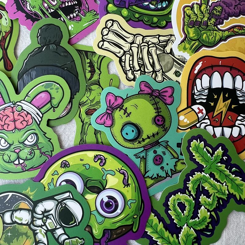 Sticker For Refrigerator /ipone/ Luggage And More 3