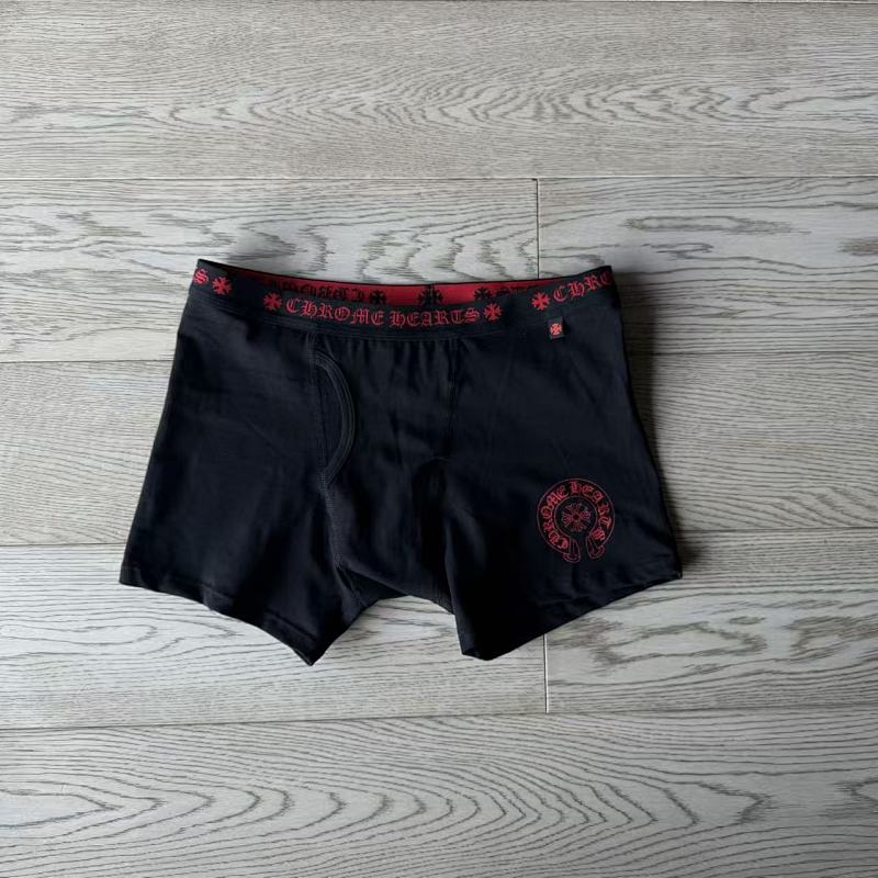 Chr Hearts New Underwear Boxer Brief Black/red Long & Short ——perfect Quality 8