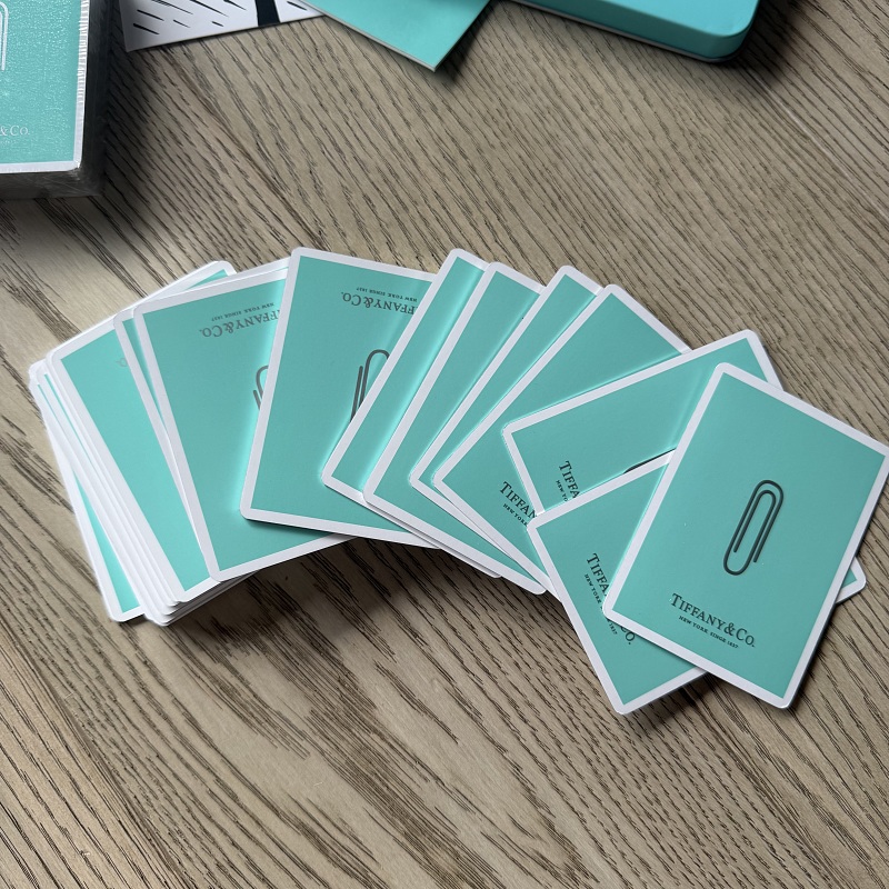 Tiffny Playing Cards With Box Everthing In The Picture 6
