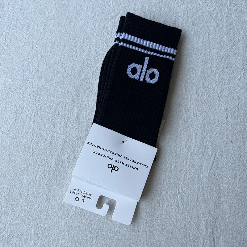 Al Unisex Half-crew Towel Socks 7