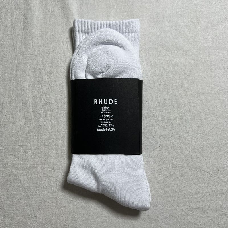 Rhude Ski Club Towel Socks 2025 8