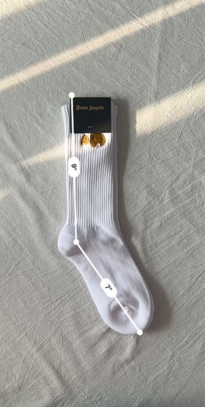 Palm Angels Bear Embroidery Socks 1:1 Version