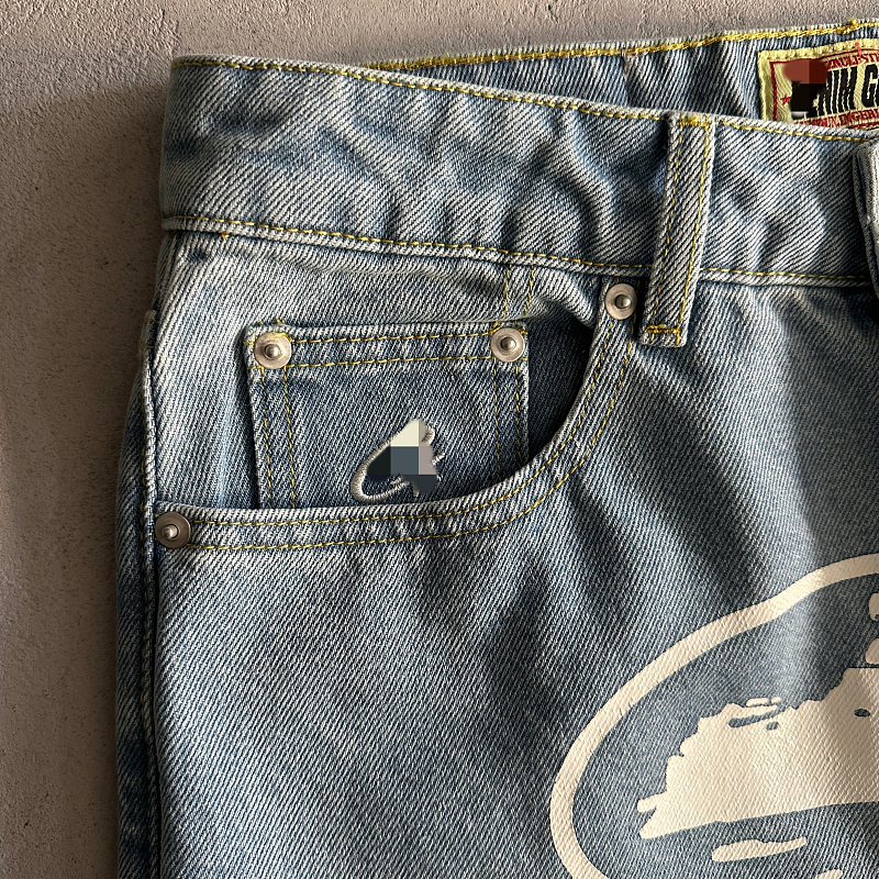 109¥CR Island Baggy Jeans