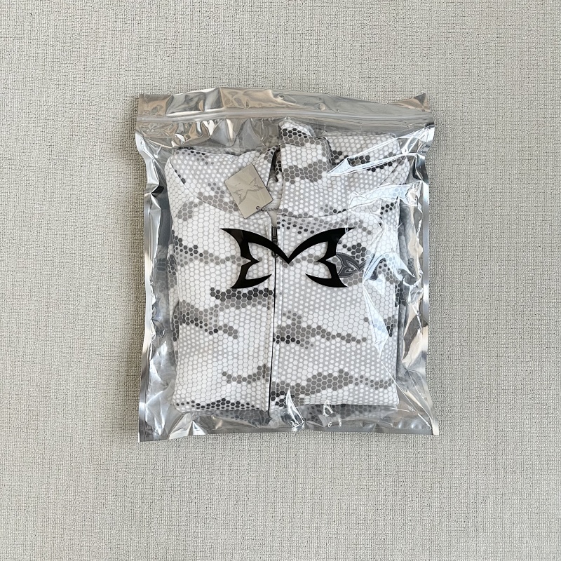 99 Mertr. Serpentine Zip Hoodie ｜ White · 2