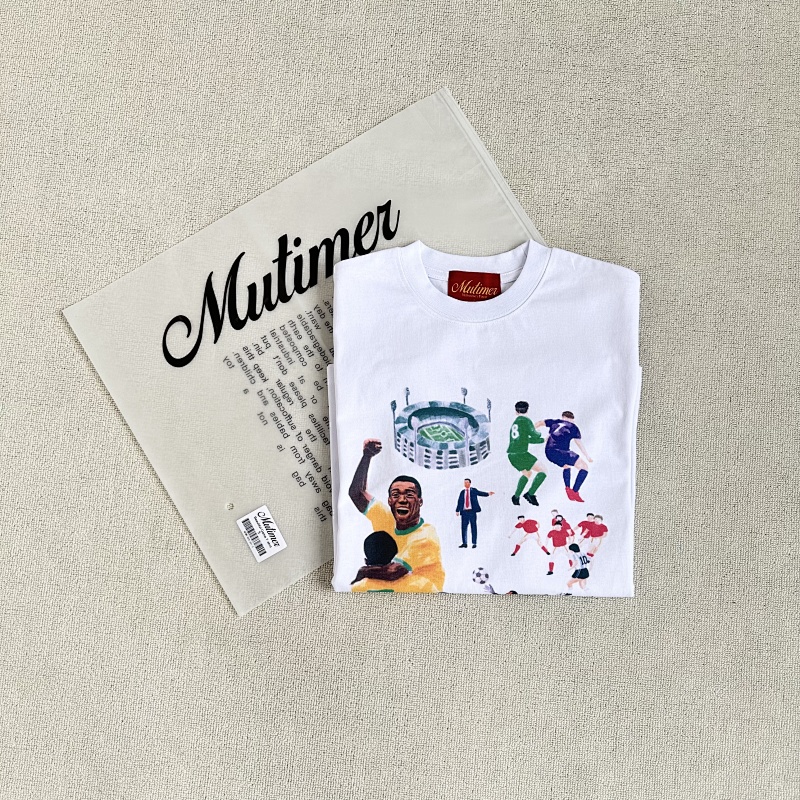 Mutim..Beautiful Game Tee｜white · 4