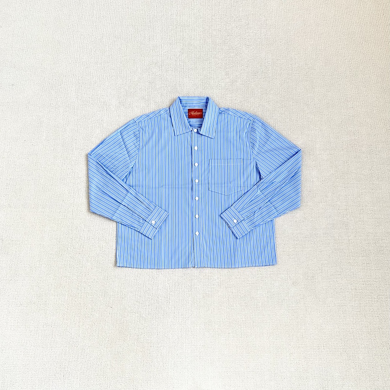 Mutim..date Night Shirt Long sleeves｜Blue · 6