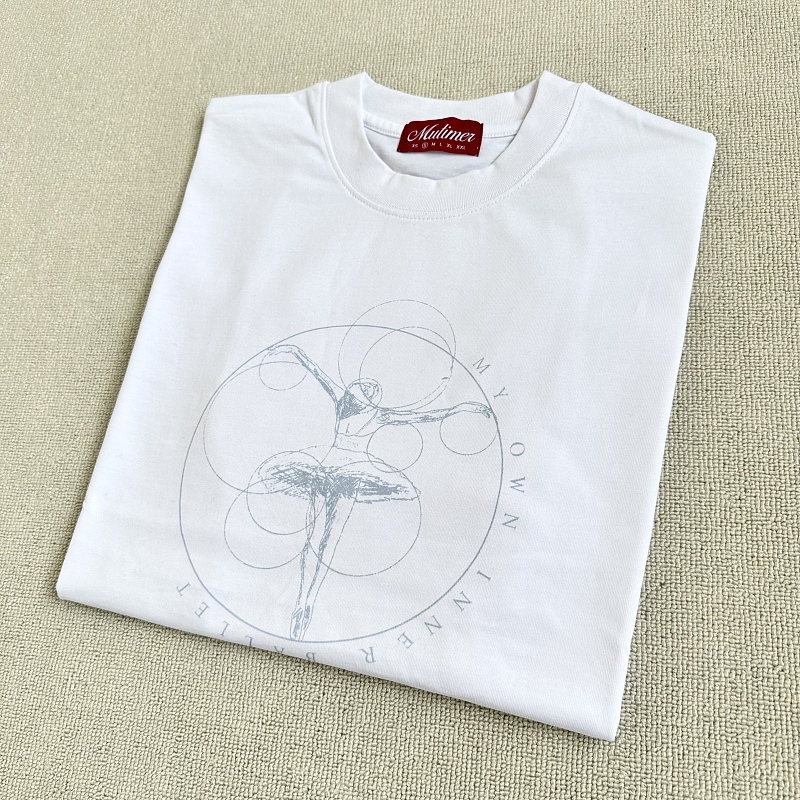 Mutime* Ballet T-Shirt｜White · 4