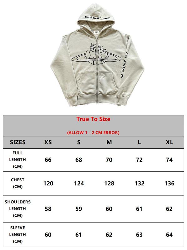 Zip Up Hoodie