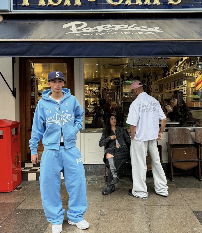 + Baby Blue - Zip Up Set · 3