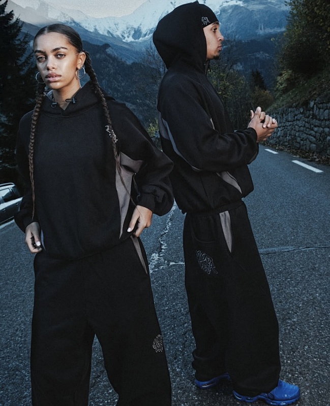 199+219 Mertra Tracksuit Black/Grey