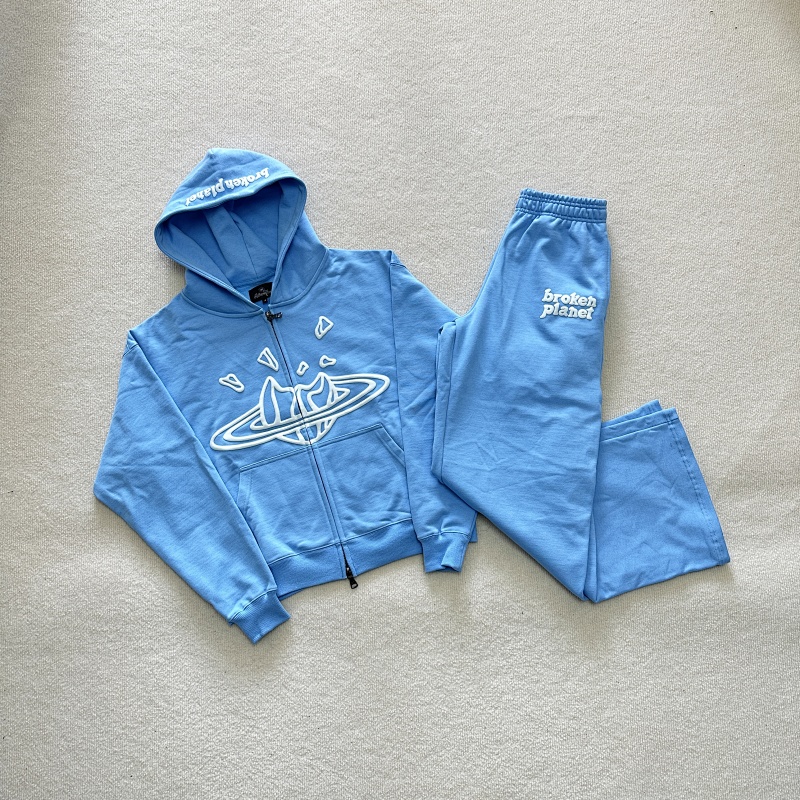 + Baby Blue - Zip Up Set · 4