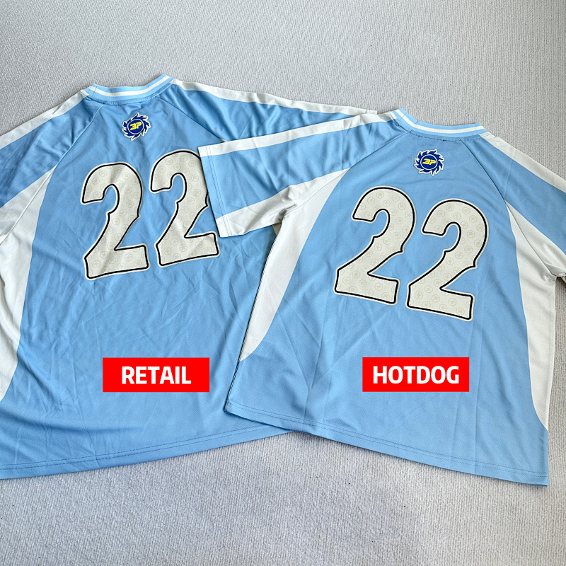 Football T-shirt - Light Blue · 4