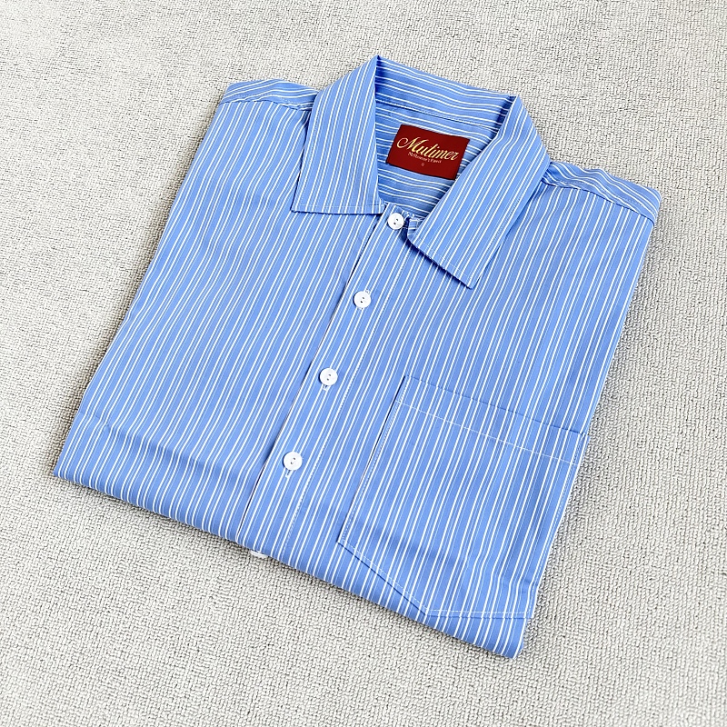 Mutim..date Night Shirt Long sleeves｜Blue · 3