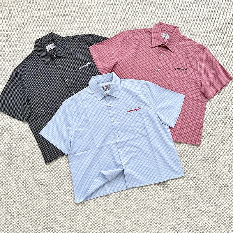 Experiment 5 Plaid Shirt｜Rose Red · 2